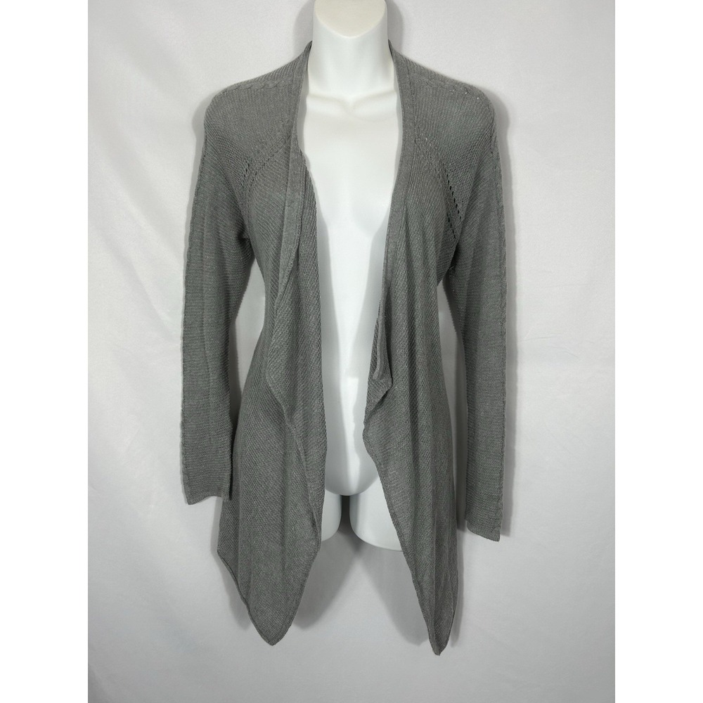 JNY Asymmetric Cardigan Size M Y2K Indie Art Scene Alt Boho Fairy Grunge Witchy